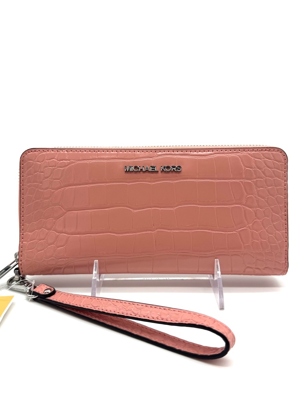 Michael Kors Travel Large Leather Continental Wallet - Primrose